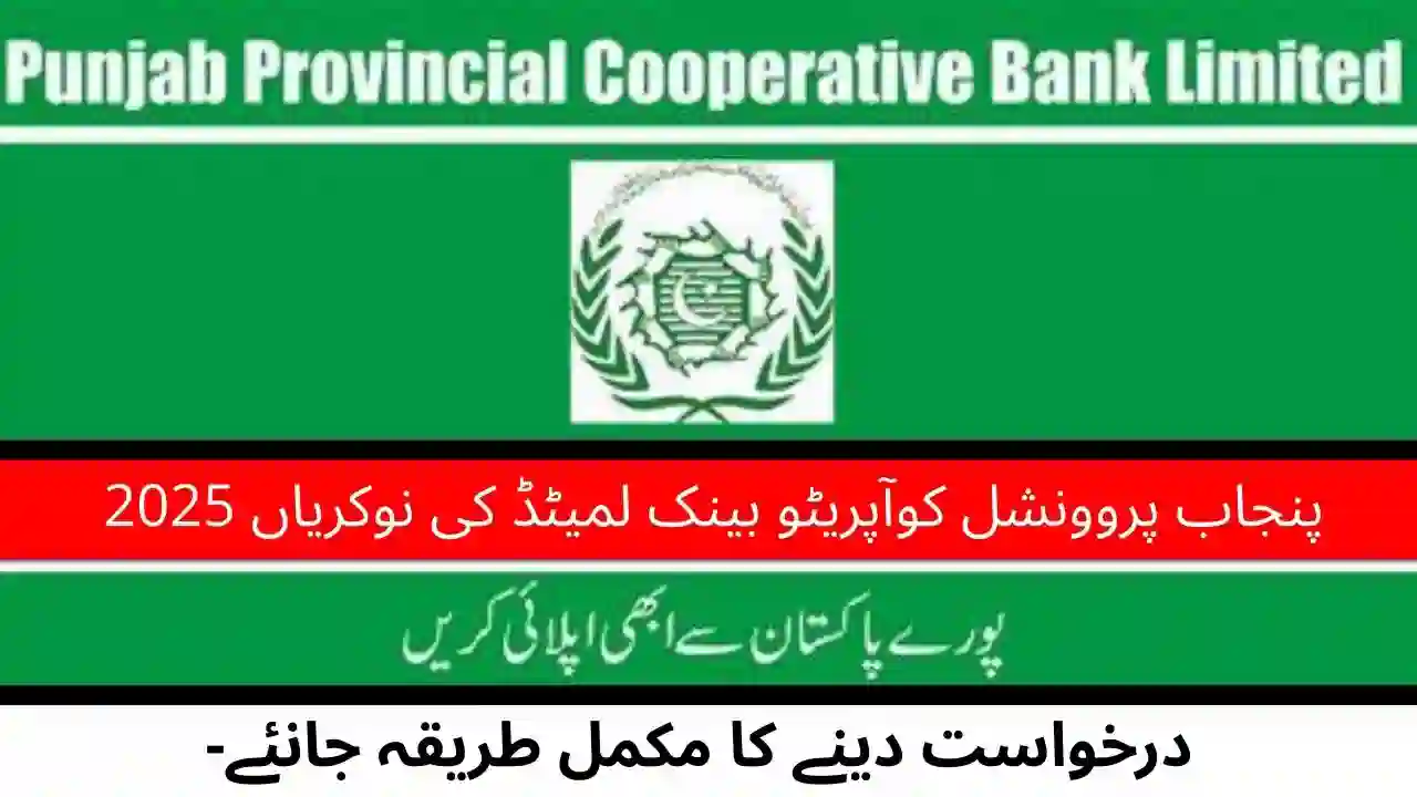 Punjab Provincial Cooperative Bank Limited Jobs